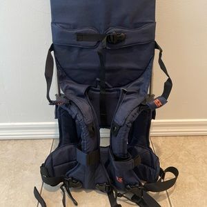 Minimeis Original Child/Baby Shoulder Carrier Navy 6 Months-4 Years Folding Used